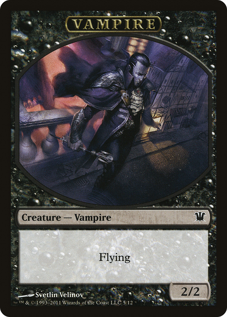 Vampire Token (ISD-005) [Tokens] Innistrad Tokens MTG Single Wizards of the Coast
