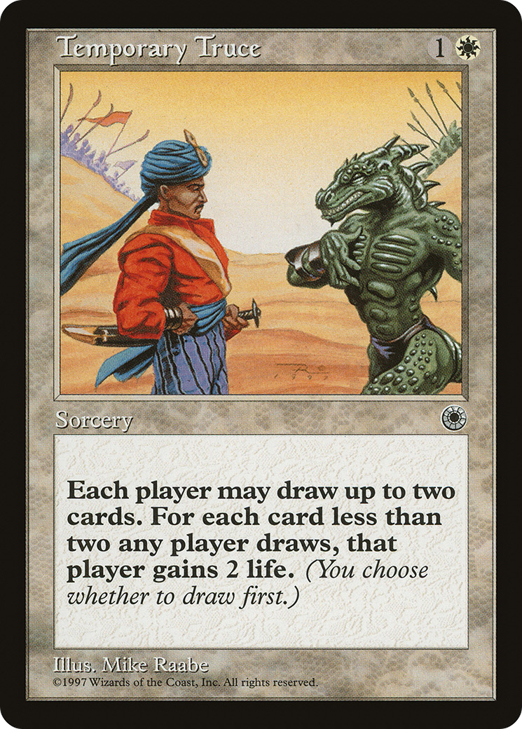 Temporary Truce (POR-033) [Misc] Portal MTG Single Wizards of the Coast