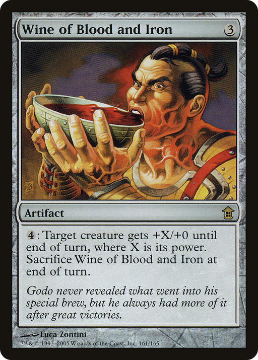 Wine of Blood and Iron (SOK-161) [Saviors of Kamigawa] MTG Single Wizards of the Coast