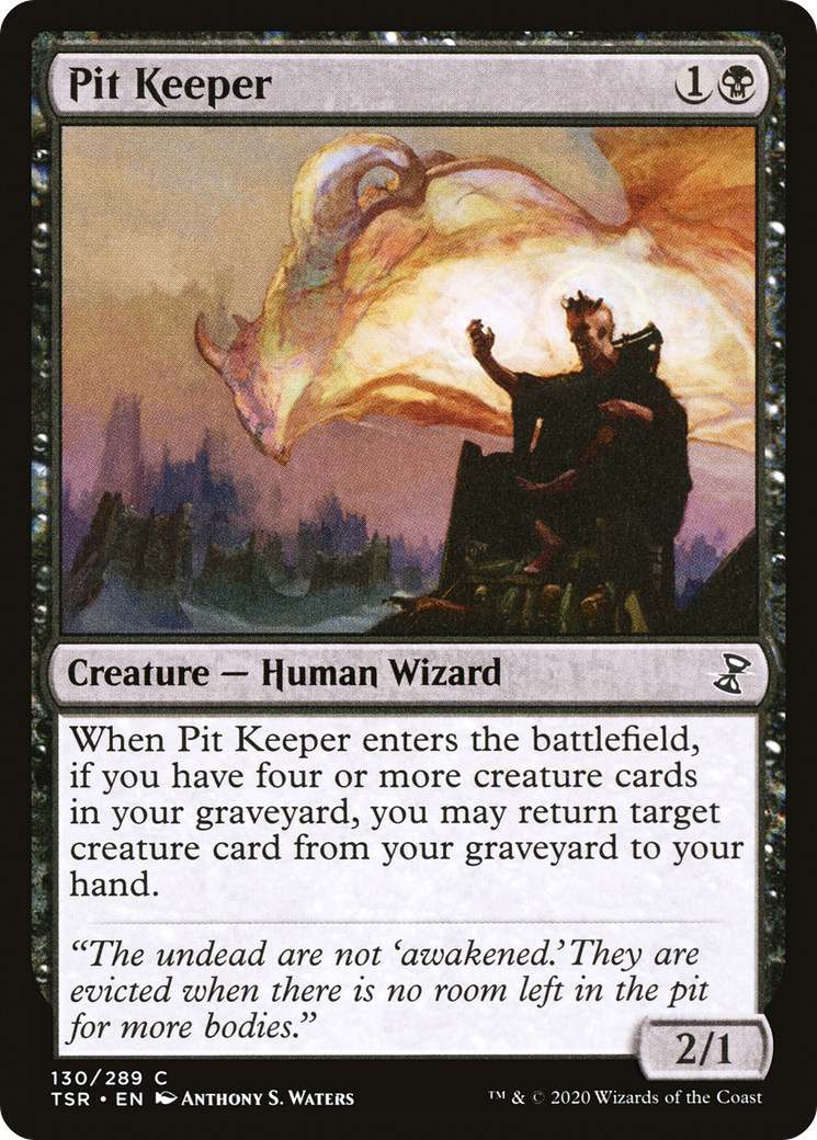 Pit Keeper (TSR-130) [Time Spiral Remastered] MTG Single Wizards of the Coast