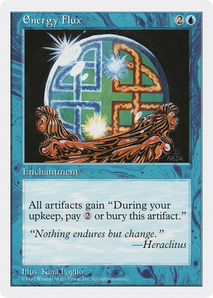 Energy Flux (5ED-083) [Fifth Edition] MTG Single Wizards of the Coast