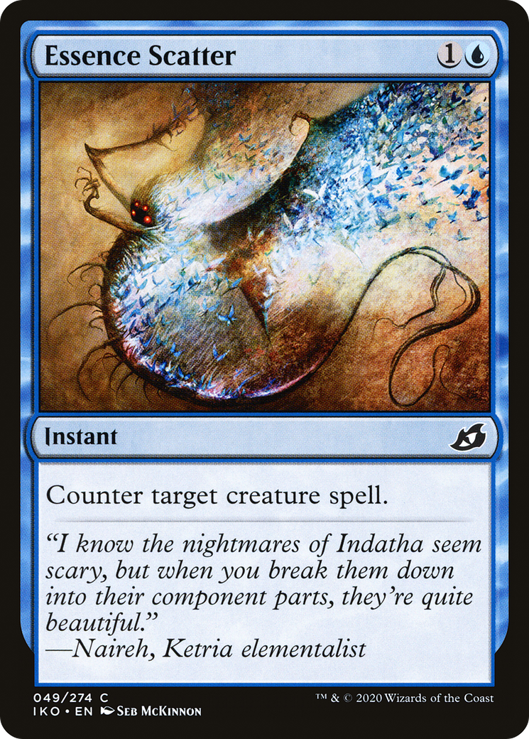 Essence Scatter (IKO-049) [Ikoria: Lair of Behemoths] MTG Single Wizards of the Coast