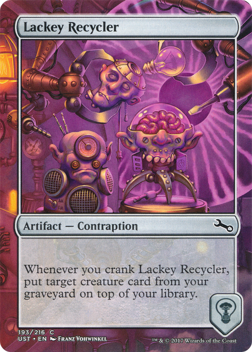 Lackey Recycler (UST-193) [Unstable] (Borderless) MTG Single Wizards of the Coast