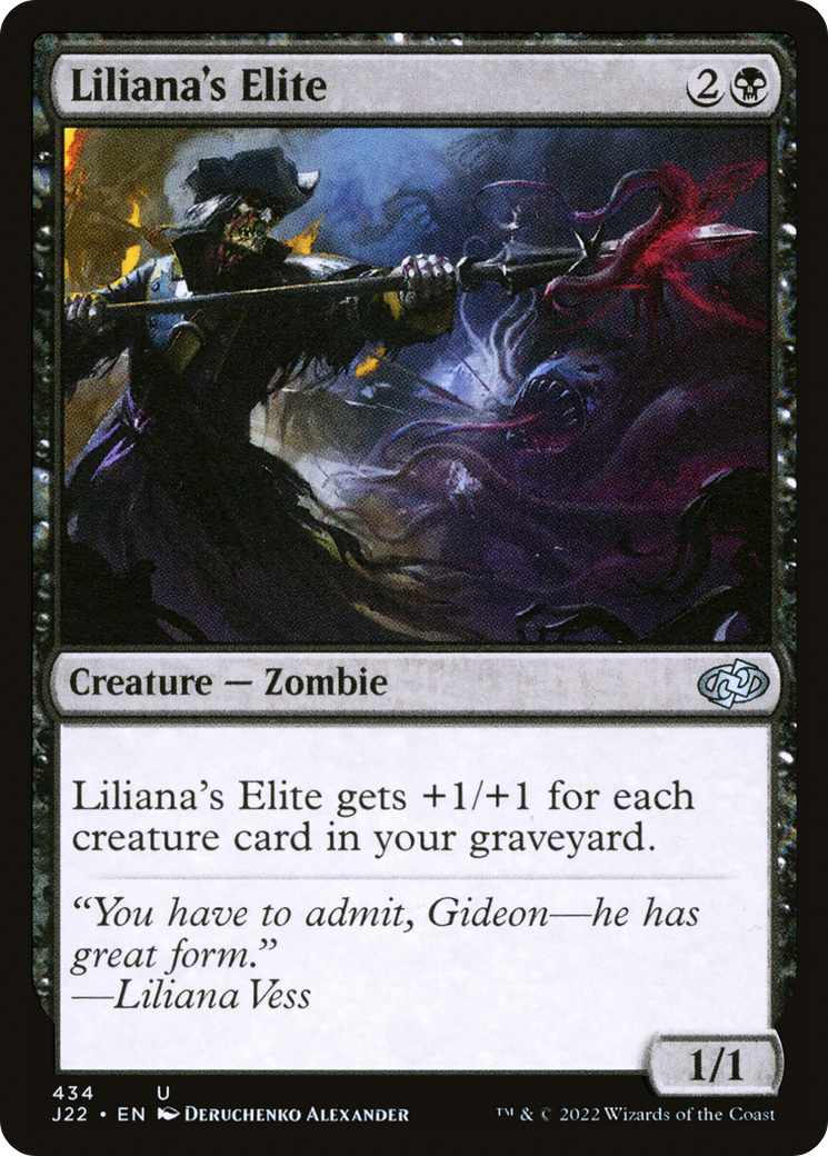 Liliana's Elite (J22-434) [Jumpstart 2022] MTG Single Wizards of the Coast
