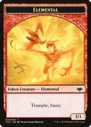 Illusion (005) // Elemental (009) Double-Sided Token [Tokens] Modern Horizons Tokens MTG Single Magic: The Gathering