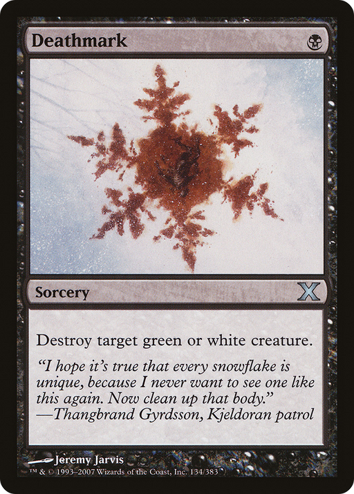 Deathmark (10E-134) [Tenth Edition] MTG Single Wizards of the Coast