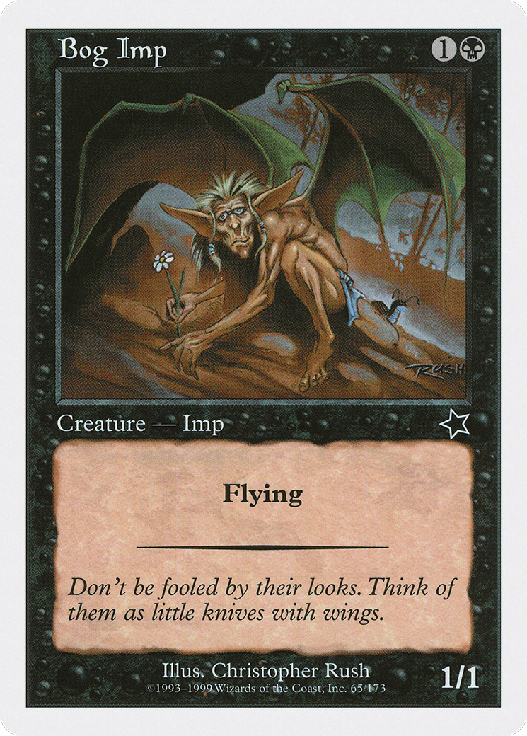 Bog Imp (S99-065) [Misc] Starter 1999 MTG Single Wizards of the Coast