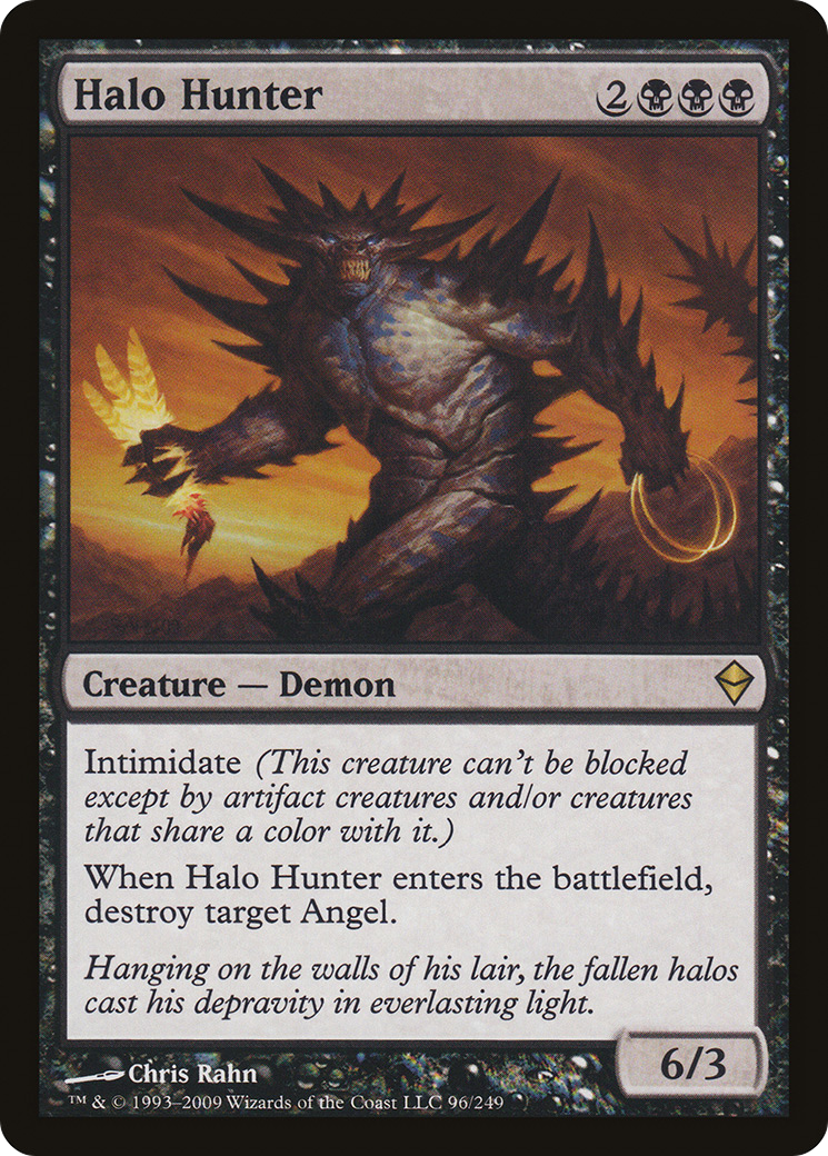 Halo Hunter (ZEN-096) [Zendikar] Foil MTG Single Wizards of the Coast