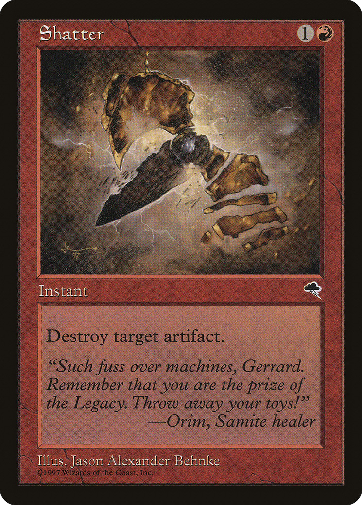 Shatter (TMP-203) [Tempest] MTG Single Wizards of the Coast