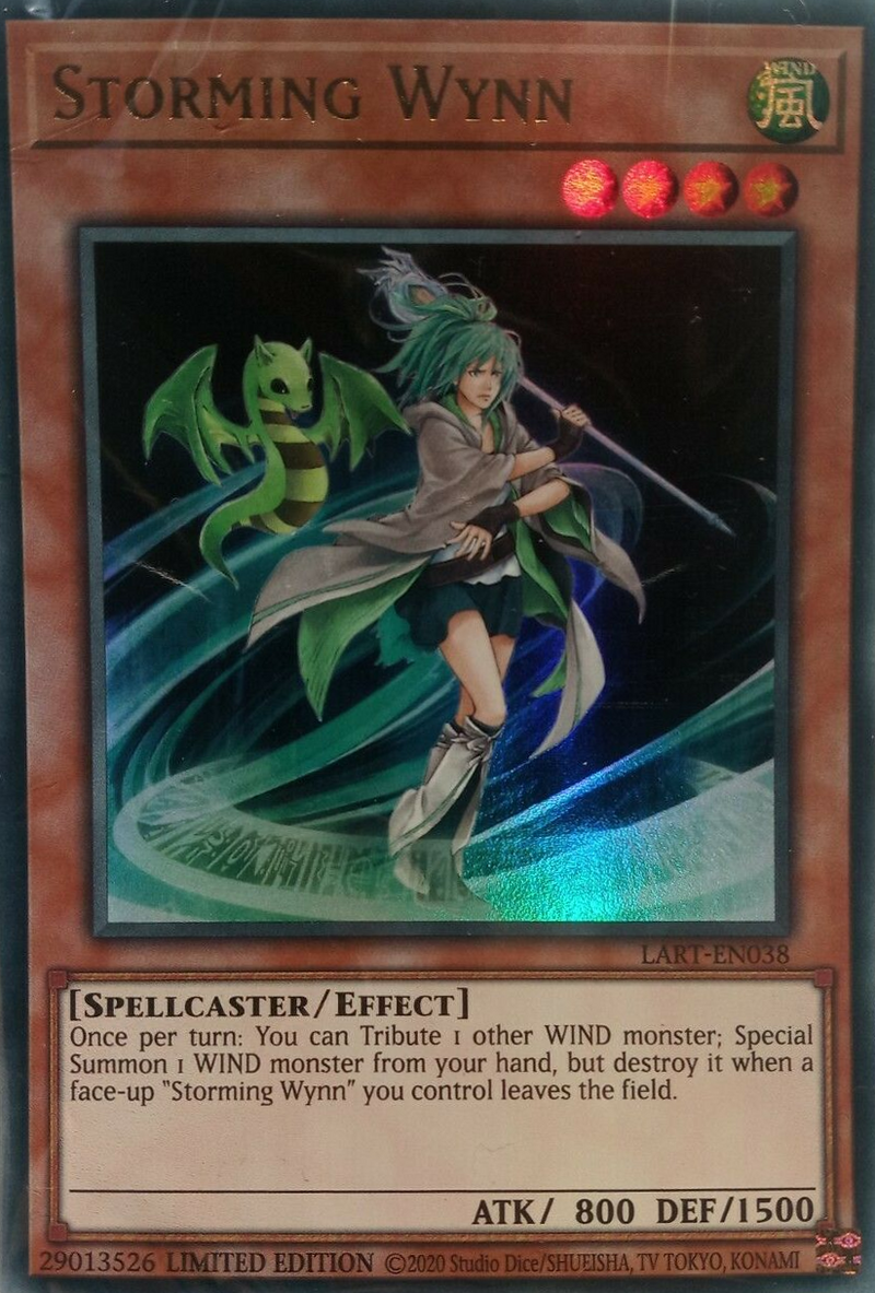Storming Wynn [LART-EN038] Ultra Rare Yugioh Single Yu-Gi-Oh!   