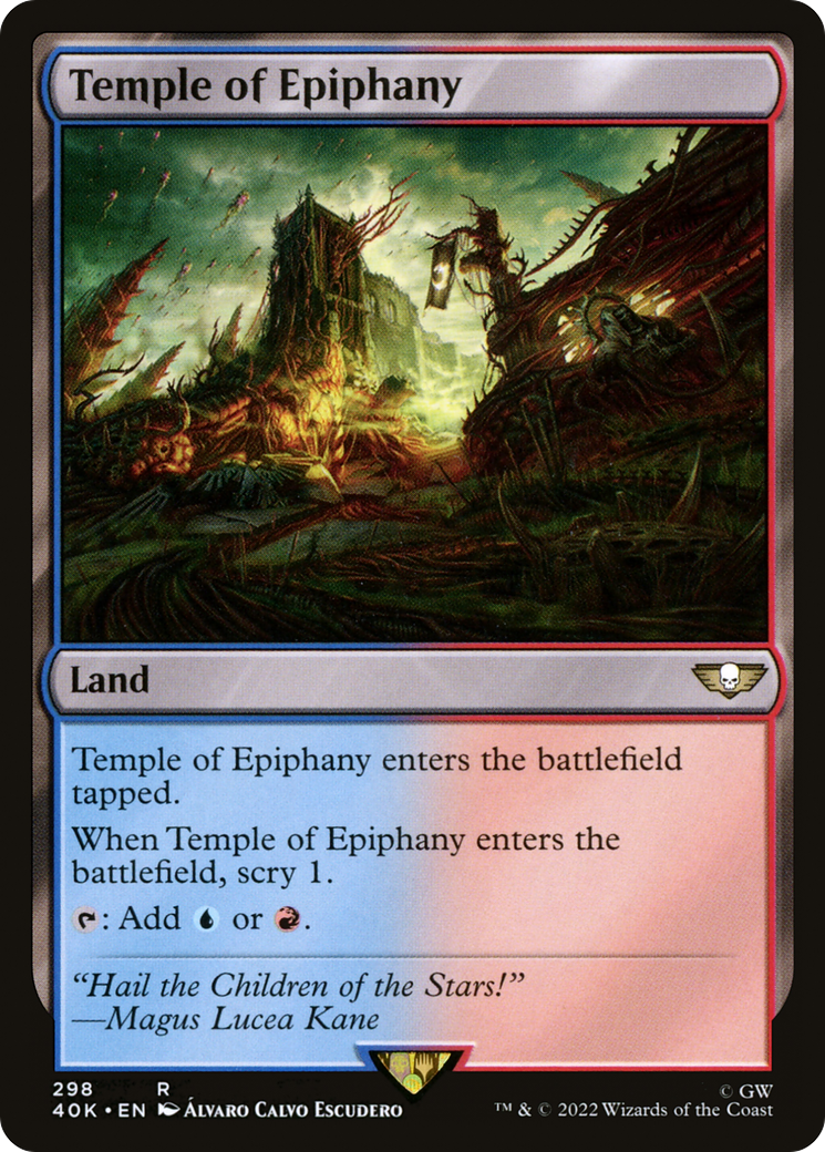 Temple of Epiphany (40K-298) [Warhammer 40,000 Commander] MTG Single Wizards of the Coast