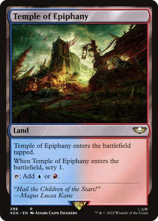 Temple of Epiphany (40K-298) [Warhammer 40,000 Commander] MTG Single Wizards of the Coast