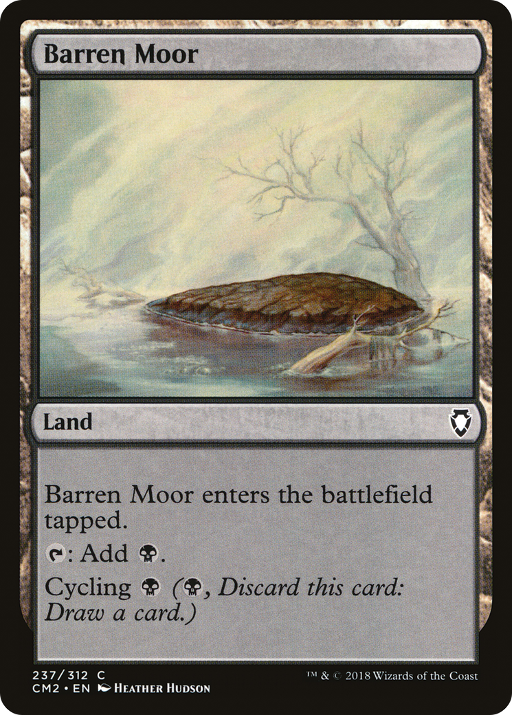 Barren Moor (CM2-237) [Commander Anthology Volume II] MTG Single Wizards of the Coast
