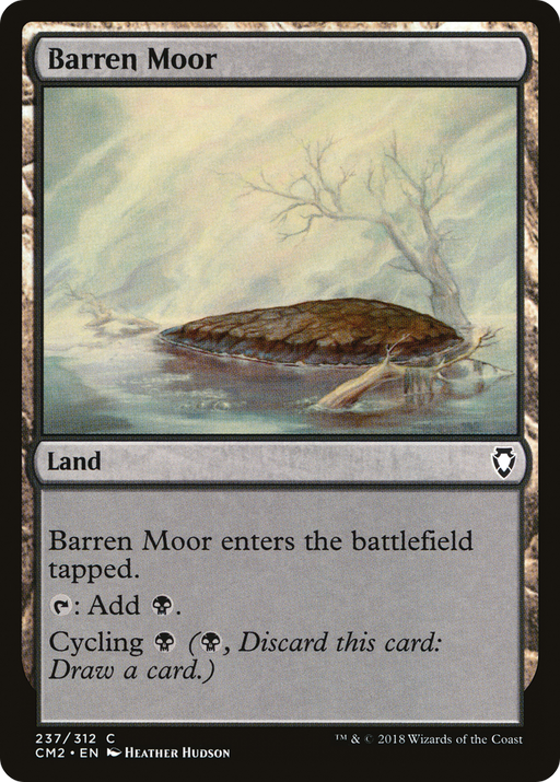 Barren Moor (CM2-237) [Commander Anthology Volume II] MTG Single Wizards of the Coast