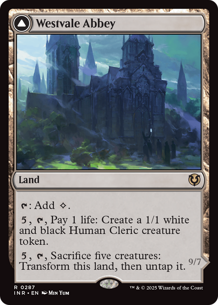 Westvale Abbey (INR-287) [Innistrad Remastered] MTG Single Wizards of the Coast