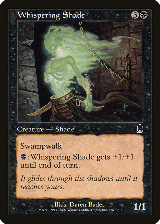 Whispering Shade (ODY-167) [Odyssey] MTG Single Wizards of the Coast