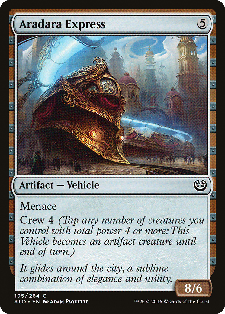 Aradara Express (KLD-195) [Kaladesh] MTG Single Wizards of the Coast