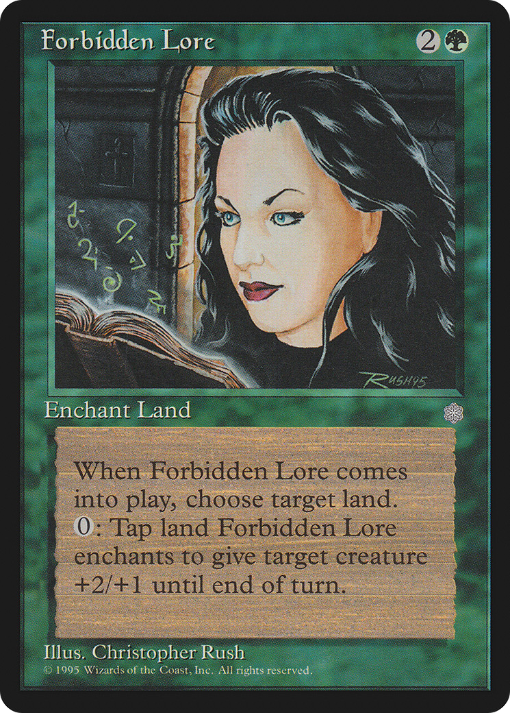 Forbidden Lore (ICE-236) [Ice Age] MTG Single Wizards of the Coast