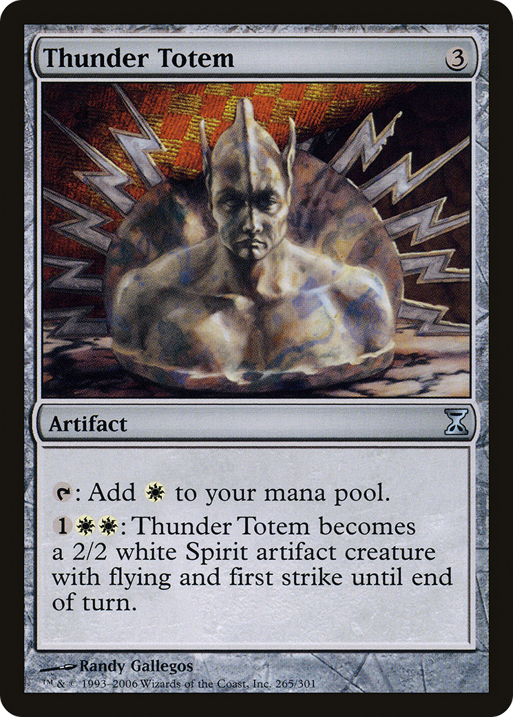 Thunder Totem (TSP-265) [Time Spiral] MTG Single Wizards of the Coast