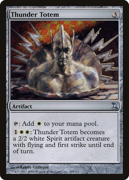 Thunder Totem (TSP-265) [Time Spiral] MTG Single Wizards of the Coast