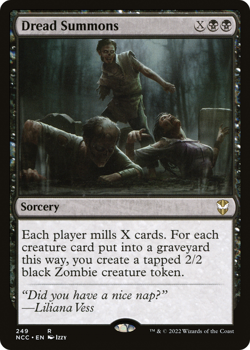 Dread Summons (NCC-249) [New Capenna Commander] MTG Single Wizards of the Coast