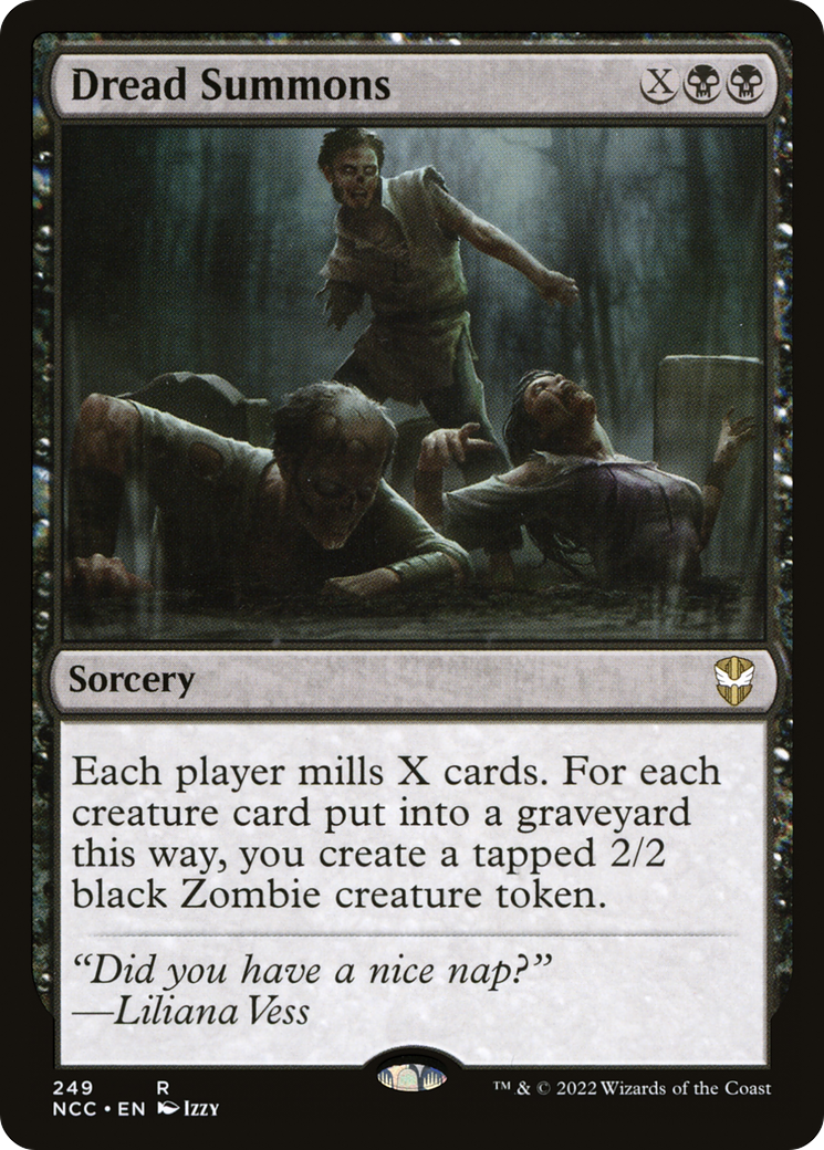 Dread Summons (NCC-249) [New Capenna Commander] MTG Single Wizards of the Coast