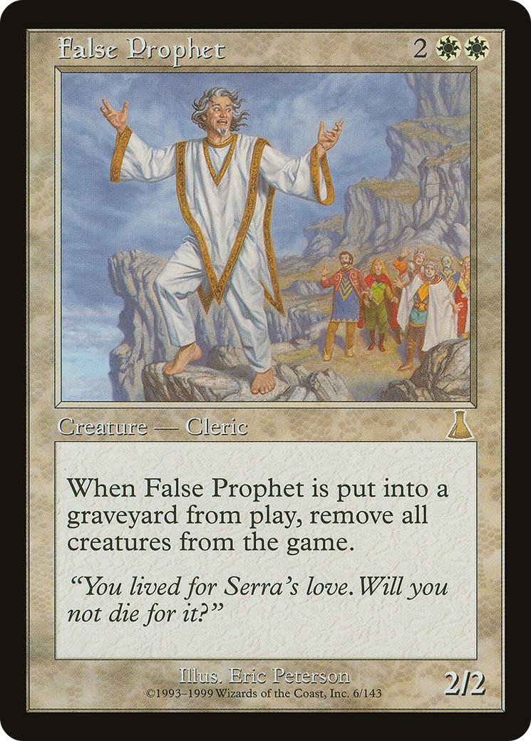 False Prophet (UDS-006) [Urza's Destiny] MTG Single Wizards of the Coast