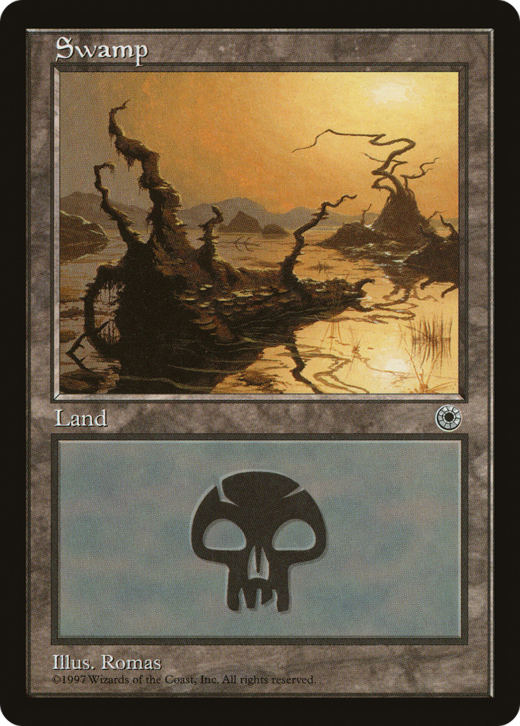 Swamp (POR-207) [Misc] Portal MTG Single Wizards of the Coast
