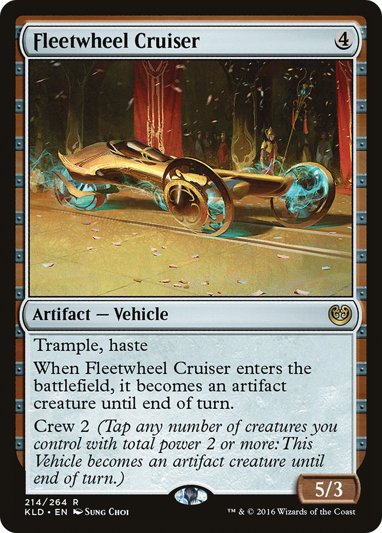 Fleetwheel Cruiser (KLD-214) [Kaladesh] MTG Single Wizards of the Coast