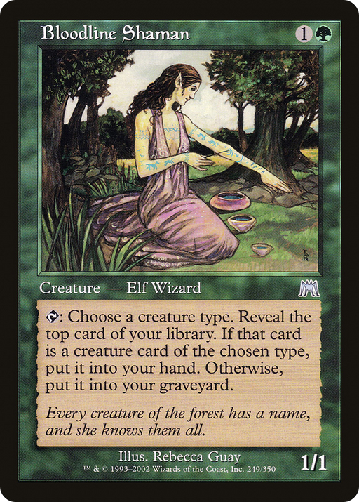 Bloodline Shaman (ONS-249) [Onslaught] MTG Single Wizards of the Coast