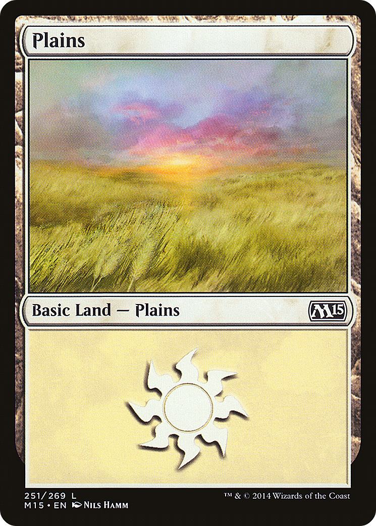 Plains (M15-251) [Magic 2015] Foil MTG Single Wizards of the Coast