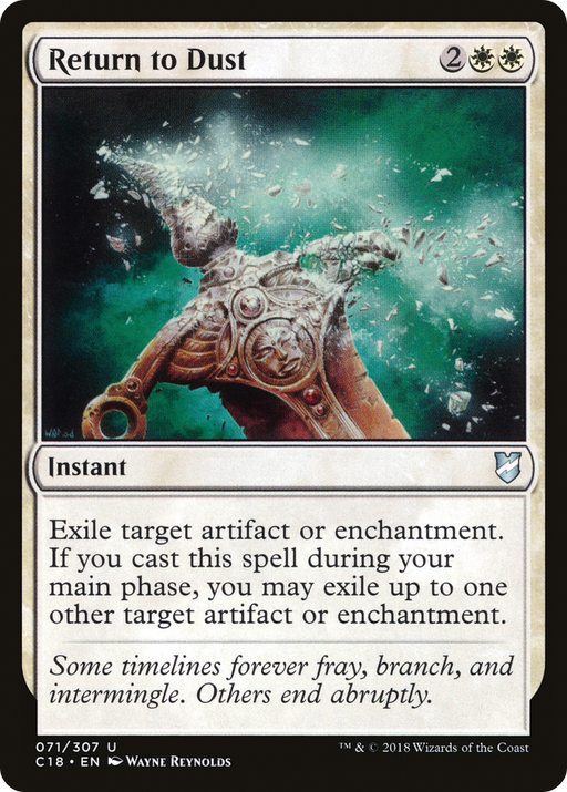 Return to Dust (C18-071) [Commander 2018] MTG Single Wizards of the Coast