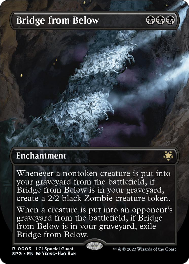 Bridge from Below (SPG-003) [Special Guests] (Borderless) Foil MTG Single Wizards of the Coast