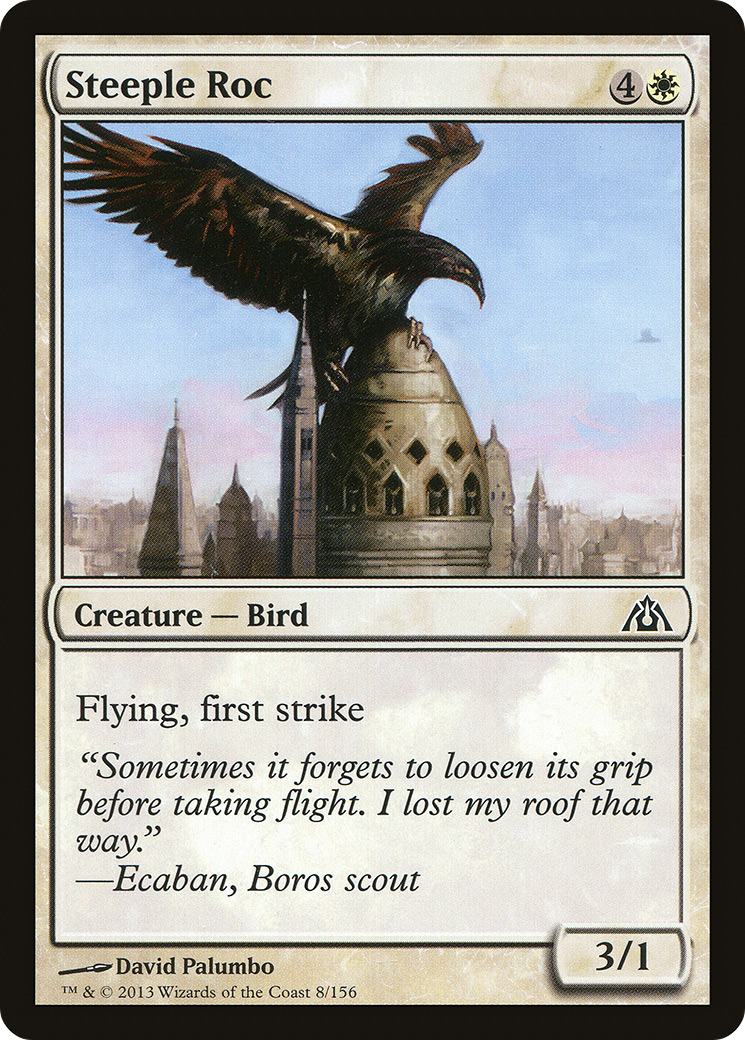 Steeple Roc [Dragon's Maze] MTG Single Magic: The Gathering