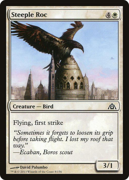 Steeple Roc (DGM-008) [Dragon's Maze] MTG Single Wizards of the Coast