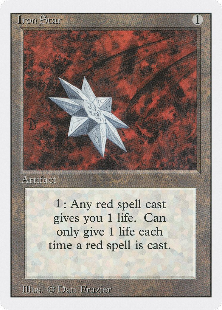 Iron Star (3ED-) [Revised Edition] MTG Single Wizards of the Coast