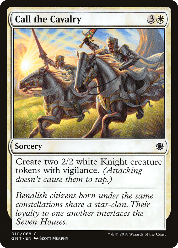 Call the Cavalry (GNT-010) [Misc] Game Night MTG Single Wizards of the Coast