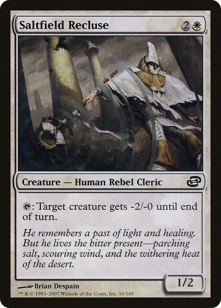 Saltfield Recluse (PLC-016) [Planar Chaos] Foil MTG Single Wizards of the Coast