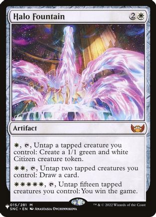 Halo Fountain (LIST-015/281) - The List Reprints MTG Single The List Reprints