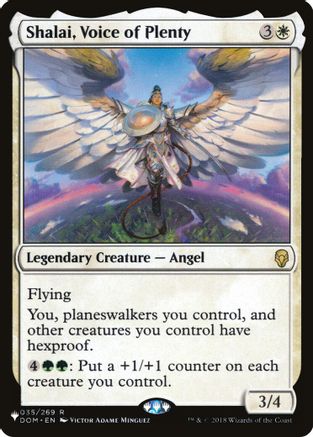 Shalai, Voice of Plenty (LIST-035/269) [Mystery Booster] The List Reprints MTG Single Wizards of the Coast