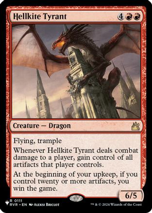 Hellkite Tyrant (LIST-0111) [Mystery Booster] The List Reprints MTG Single Wizards of the Coast