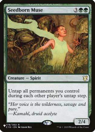 Seedborn Muse (LIST-179/302) [Mystery Booster] The List Reprints MTG Single Wizards of the Coast