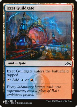 Izzet Guildgate (LIST-251/259) [Mystery Booster] The List Reprints MTG Single Wizards of the Coast