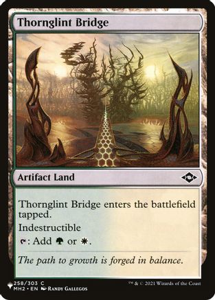 Thornglint Bridge (LIST-258/303) [Mystery Booster] The List Reprints MTG Single Wizards of the Coast
