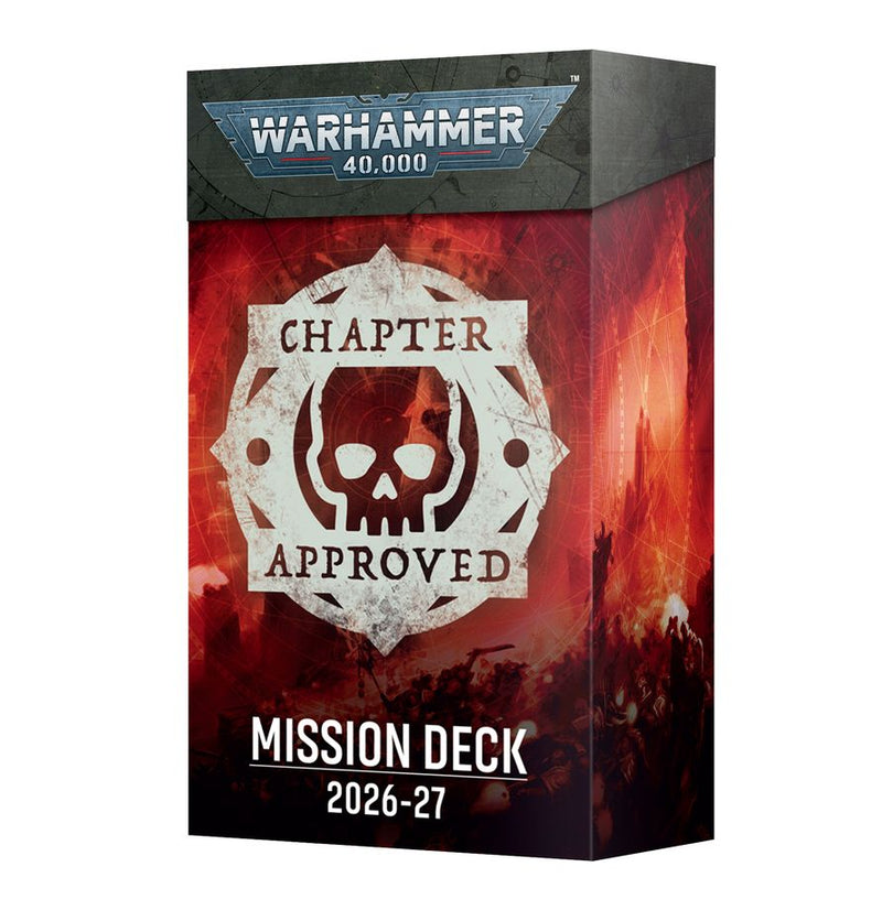 [PREORDER] Warhammer 40000: Chapter Approved 2026-27 - Mission Deck (Release: June 27 2026)