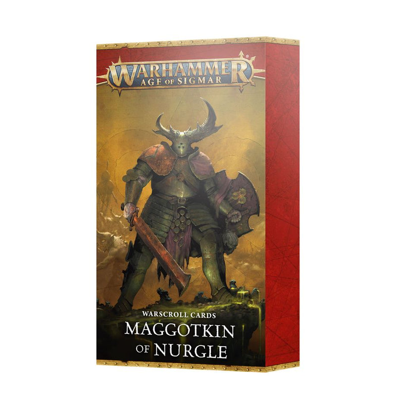 Maggotkin of Nurgle: Warscroll Cards (Release: Jan 17 2026) Age of Sigmar Games Workshop