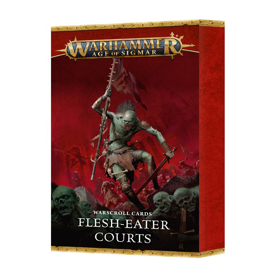 Flesh-eater Courts: Warscroll Cards Age of Sigmar Games Workshop