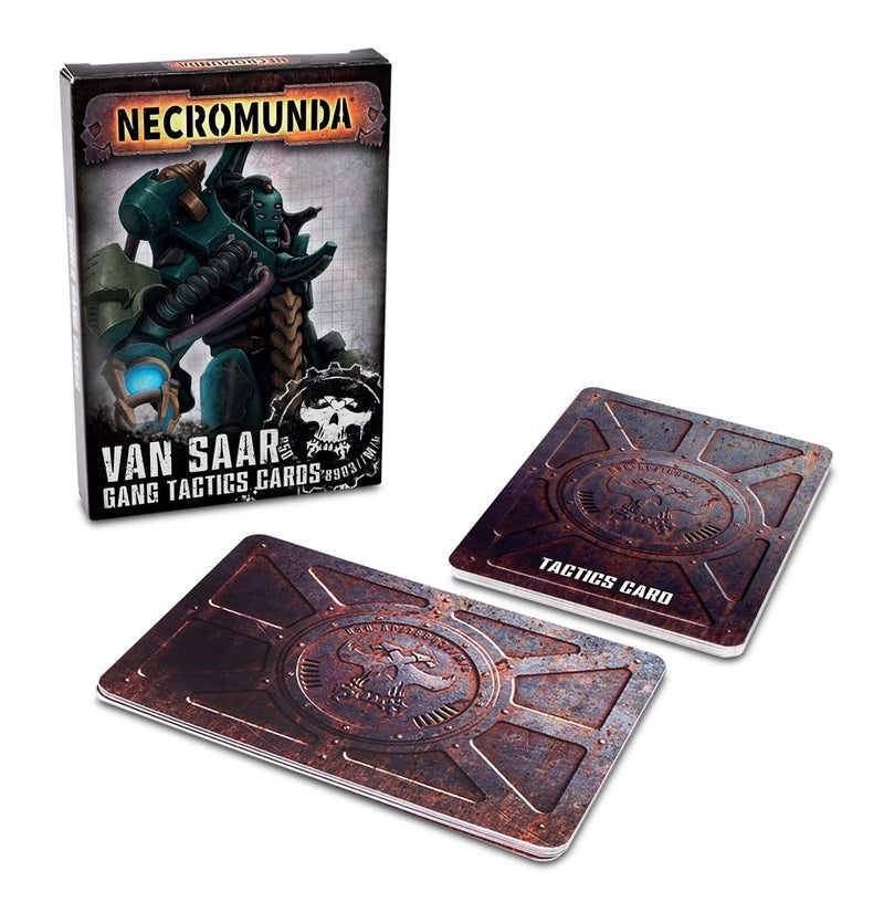 Necromunda: Van Saar Gang Tactics Cards (Web Order)