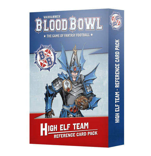 Blood Bowl: High Elf Team Reference Card Pack (Release: March 28 2026) Blood Bowl Games Workshop