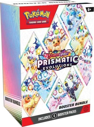 Pokémon Scarlet & Violet: Prismatic Evolutions - Booster Bundle Pokemon Sealed Pokémon